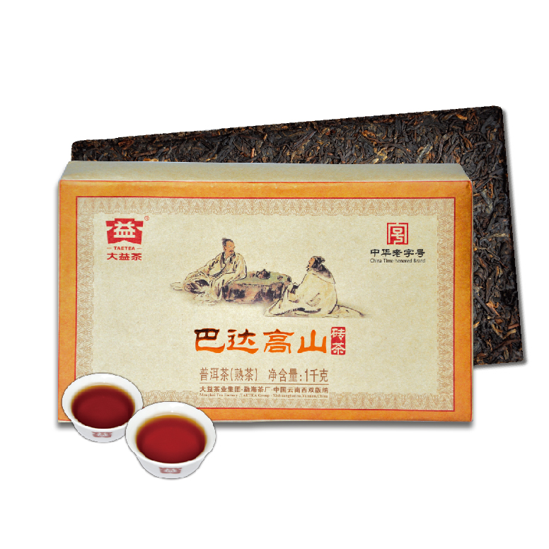 巴达高山砖茶